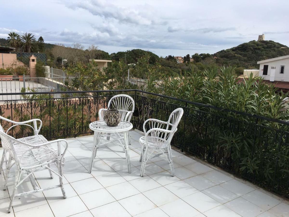 Villa Sul Mare A Chia Domus De Maria Eksteriør bilde